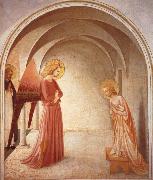 Fra Angelico Annunciatie oil on canvas